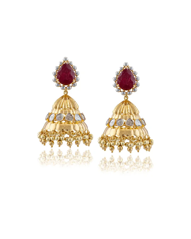 Hoop Earrings for Everyday-Hoop Earrings for Everyday-Bhavika Polki Long Earrings